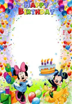 फ़ोटो फ़्रेम पर लेख: जन्मदिन मुबारक!