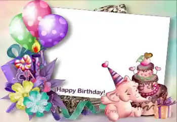 फ़ोटो फ़्रेम पर लेख: जन्मदिन मुबारक!