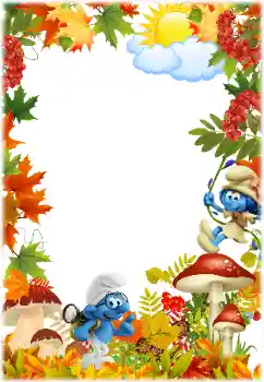 श्रेणी से फ़ोटो प्रभाव विभिन्न बालकीय № 175432. फ़ोटो फ़्रेम पर लेख: Smurfs