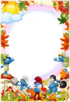 श्रेणी से फ़ोटो प्रभाव विभिन्न बालकीय № 175433. फ़ोटो फ़्रेम पर लेख: Smurfs