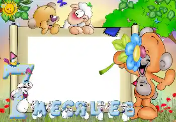 फ़ोटो फ़्रेम पर लेख: ७ महीना