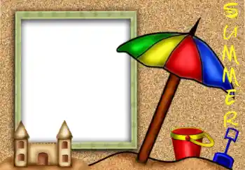 फ़ोटो फ़्रेम पर लेख: गर्मियाँ