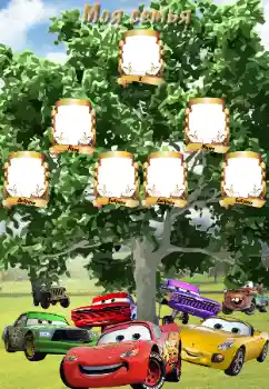 फ़ोटो फ़्रेम पर लेख: My family फ़ोटो फ़्रेम पर लेख: My family