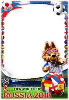 फ़ोटो फ़्रेम पर लेख: FIFA  WORLD CUP 2018