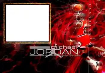 फ़ोटो फ़्रेम पर लेख: Michael Jordan