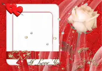 फ़ोटो फ़्रेम पर लेख: I love you फ़ोटो फ़्रेम पर लेख: I love you