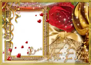 फ़ोटो फ़्रेम पर लेख: Стишок "Роза - Для сада, Солнце - для дня ...".