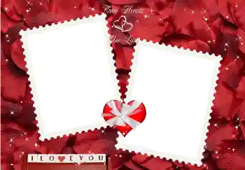 फ़ोटो फ़्रेम पर लेख: I love you!