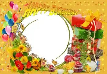 फ़ोटो फ़्रेम पर लेख: जन्मदिन मुबारक!