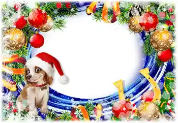 श्रेणी से फ़ोटो प्रभाव नए साल के लिए कार्ड्स № 130007