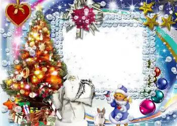 श्रेणी से फ़ोटो प्रभाव नए साल के लिए कार्ड्स № 1445