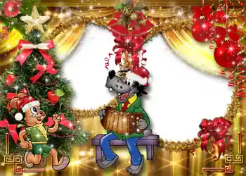 श्रेणी से फ़ोटो प्रभाव नए साल के लिए कार्ड्स № 1446