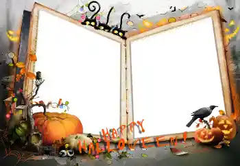 फ़ोटो फ़्रेम पर लेख: Happy Halloween