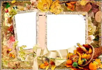 फ़ोटो फ़्रेम पर लेख: Happy Thanksgiving