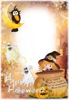 फ़ोटो फ़्रेम पर लेख: Happy Halloween