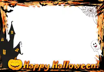 फ़ोटो फ़्रेम पर लेख: Happy Halloween