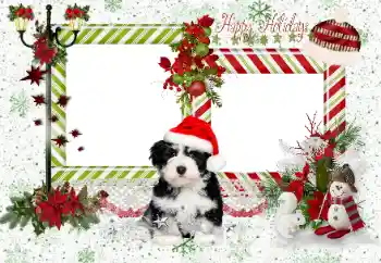 फ़ोटो फ़्रेम पर लेख: Happy Holidays