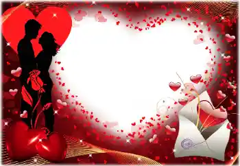 फ़ोटो फ़्रेम पर लेख: Kiss Day