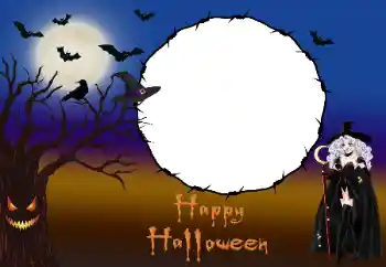 फ़ोटो फ़्रेम पर लेख: Happy Halloween