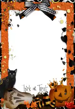 फ़ोटो फ़्रेम पर लेख: Trick or Treat