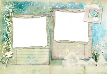 फ़ोटो फ़्रेम पर लेख: Snowfall