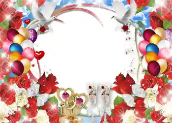 श्रेणी से फ़ोटो प्रभाव शादी के फोटो फ्रेम № 1089