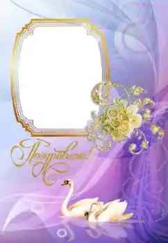 फ़ोटो फ़्रेम पर लेख: С Днем Свадьбы