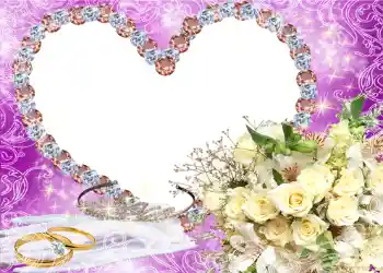 श्रेणी से फ़ोटो प्रभाव शादी के फोटो फ्रेम № 178